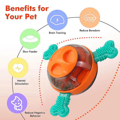 Dog Tumbler Toys, Leaky Food Dog Toy Interactive Puzzle Toys for Training, Dog Chew Toy Pet Supplies