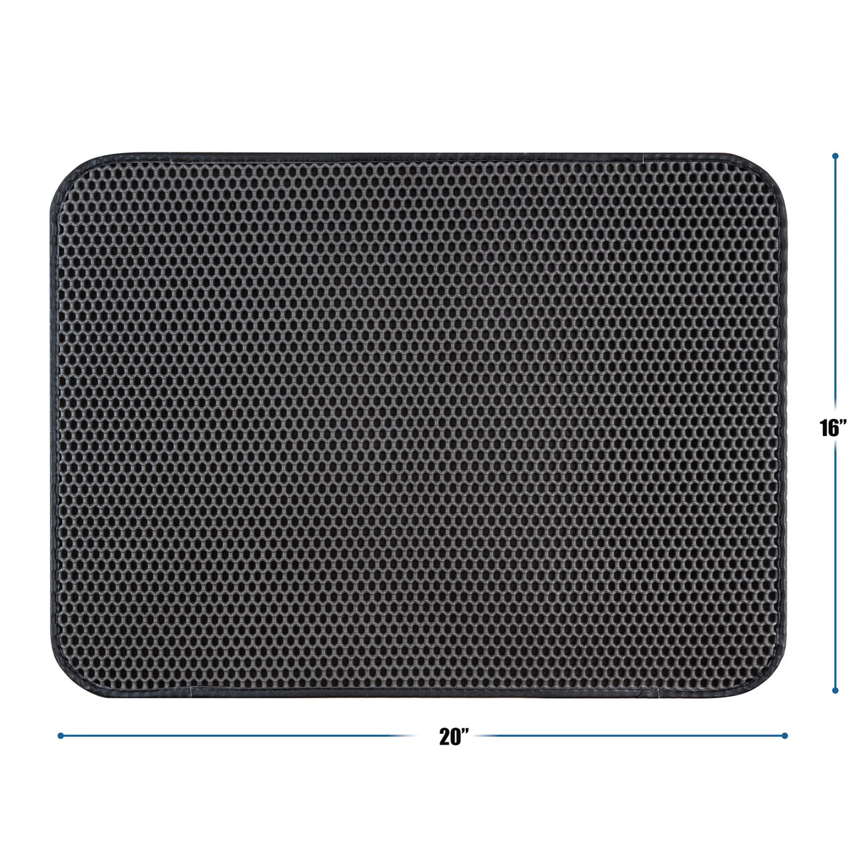 Cat Litter Trapping Mat, Waterproof Honeycomb Sifting Extra Easy Clean
